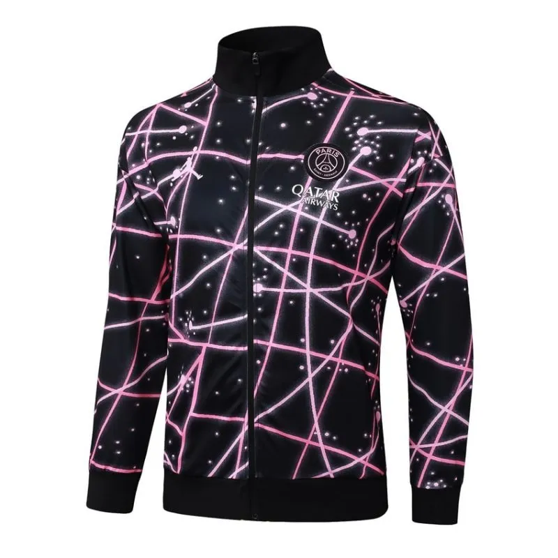 Giacca Sportiva Paris Saint-Germain 2025/26 - Nero/Rosa