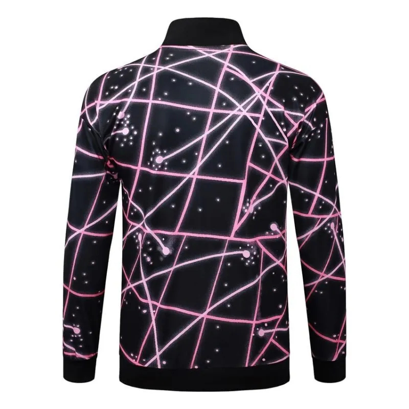 Giacca Sportiva Paris Saint-Germain 2025/26 - Nero/Rosa