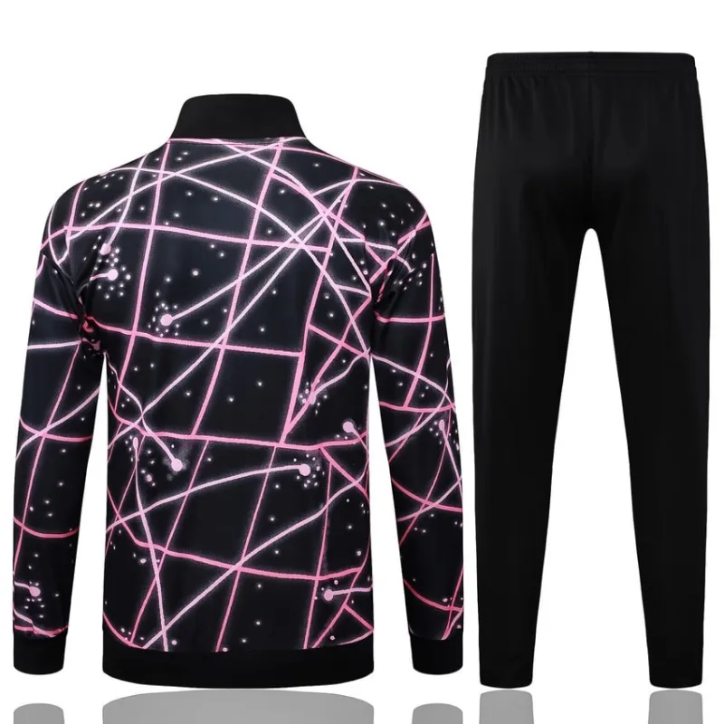 Giacca Sportiva Paris Saint-Germain 2025/26 - Nero/Rosa