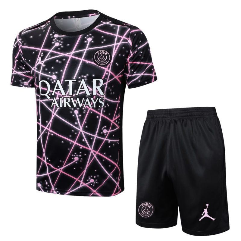 Giacca Sportiva Paris Saint-Germain 2025/26 - Nero/Rosa