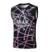 Paris Saint-Germain 2025/26 Shorts and Vest Set - Black/Pink