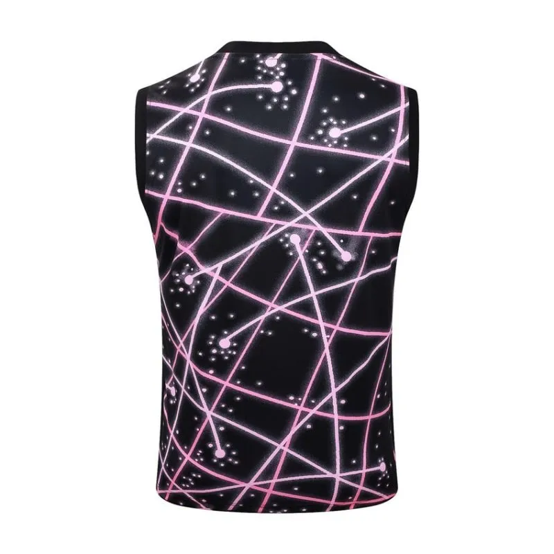 Paris Saint-Germain 2025/26 Shorts and Vest Set - Black/Pink