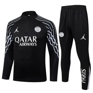 Paris Saint-Germain 2025/26 Tracksuit - Black