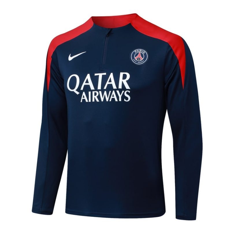Survêtement Paris Saint-Germain 2025/26 - Bleu/Rouge