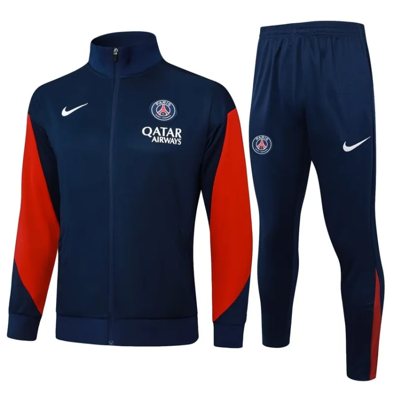 Paris Saint-Germain 2025/26 Sportjacke - Blau/Rot
