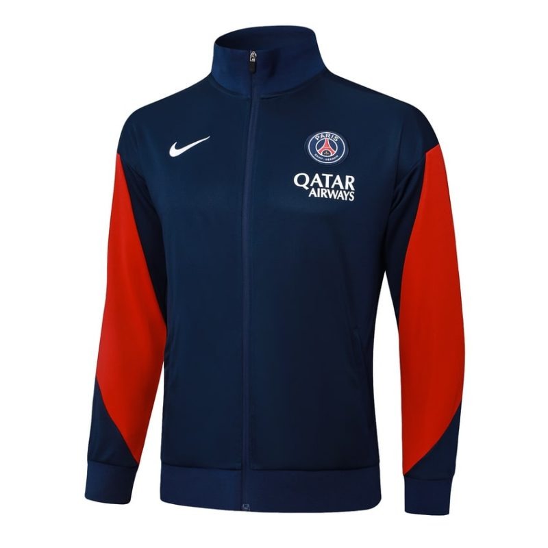 Paris Saint-Germain 2025/26 Sportjacke - Blau/Rot