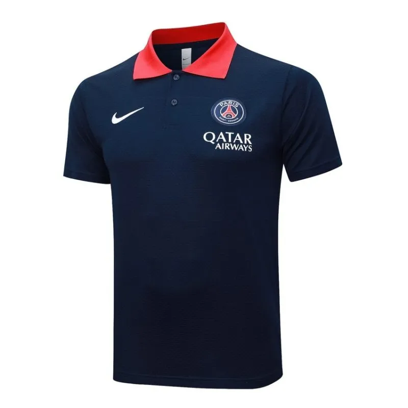 Polo Deportivo Paris Saint-Germain 2025/26 - Azul/Rojo