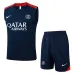 Completo Pantaloncini e Canotta Paris Saint-Germain 2025/26 - Blu/Rosso