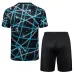 Paris Saint-Germain 2025/26 Camiseta de entrenamiento + Pantalones cortos - Negra/Azul