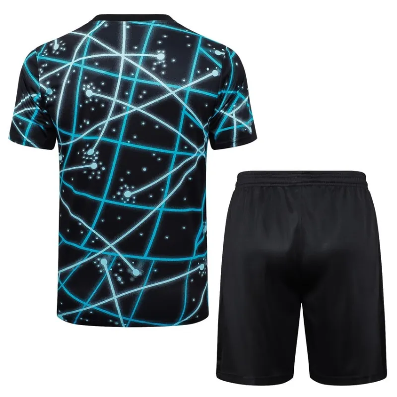 Paris Saint-Germain 2025/26 Camiseta de entrenamiento + Pantalones cortos - Negra/Azul