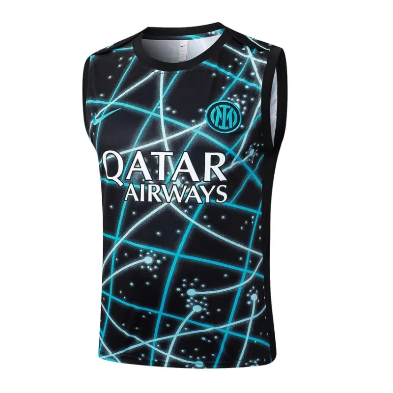Paris Saint-Germain 2025/26 Conjunto de pantalones cortos y camiseta sin mangas - Negra/Azul