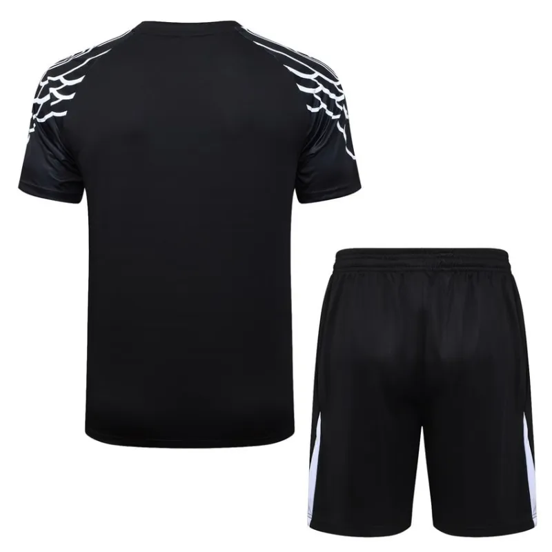 Paris Saint-Germain 2025/26 Maglia da allenamento + Pantaloncini - Nera
