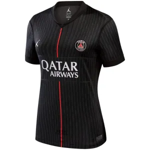 Paris Saint-Germain 2025/26 Viertes Damen-Trikot - Schwarz