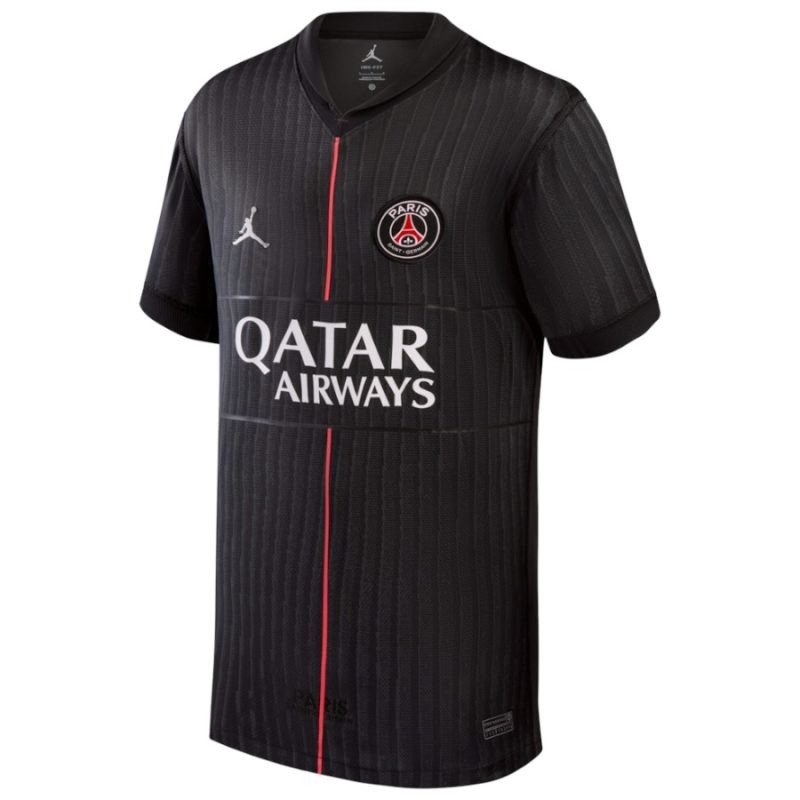 Paris Saint-Germain 2025/26 Conjunto infantil cuarto - Negro
