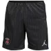 Paris Saint-Germain 2025/26 Pantalones cortos cuarto - Negros