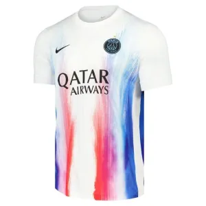 PSG 2025/26 Camiseta Prepartido Blanca