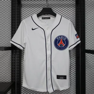 Paris Saint-Germain Camiseta Edición Béisbol 2025/26 - Blanco