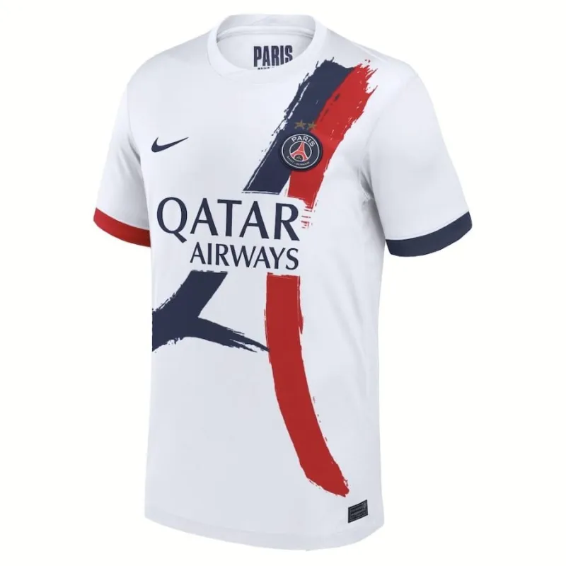 PSG 2025/26 Away Kids Kit Jersey 2 Stars
