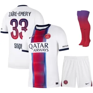 PSG Auswärts Kinder Set Trikot 2026/27 ZAIRE-EMERY