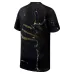 PSG 25/26 Jordan Fünftes Kindertrikot Night Edition Schwarz