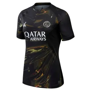 PSG 25/26 Jordan Quinta Camiseta Mujer Night Edition Negra