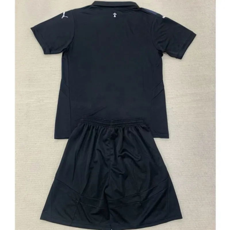 Tercera camiseta y pantalones cortos para niños de Rennes 2024/25 - Negro