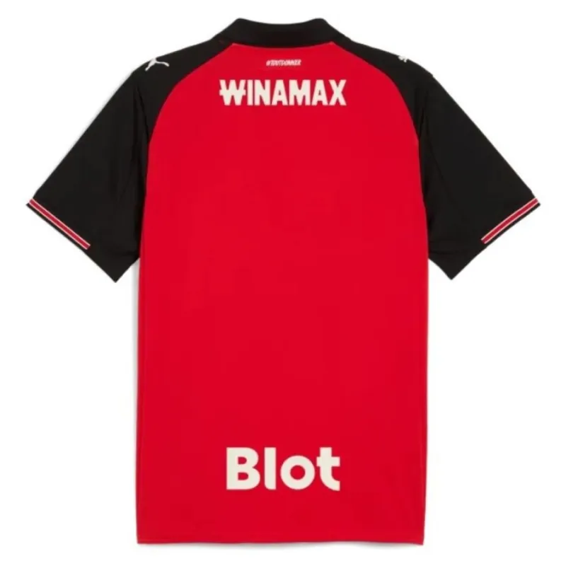 Rennes 2025/26 Heim-Kinder-Trikot + Shorts - Rot