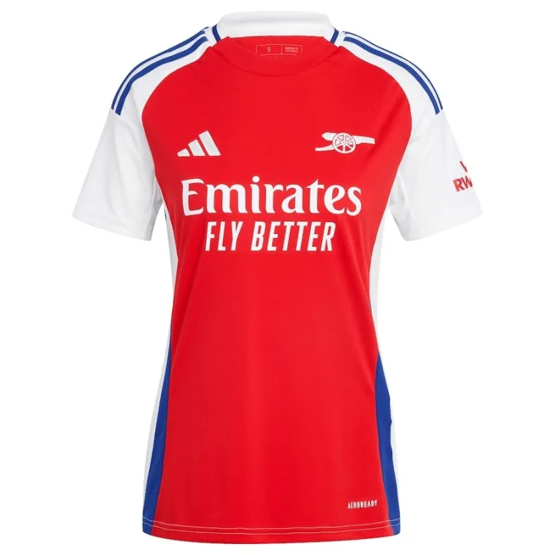 Camiseta local femenina de Arsenal 2024/25 - Versión para hinchas (Roja)