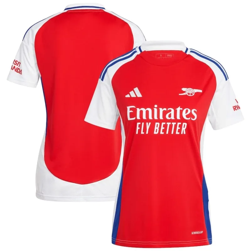 Camiseta local femenina de Arsenal 2024/25 - Versión para hinchas (Roja)