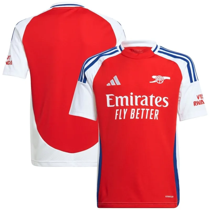 Arsenal 2024/25 Kinderheimtrikot - Fan-Version (Rot)