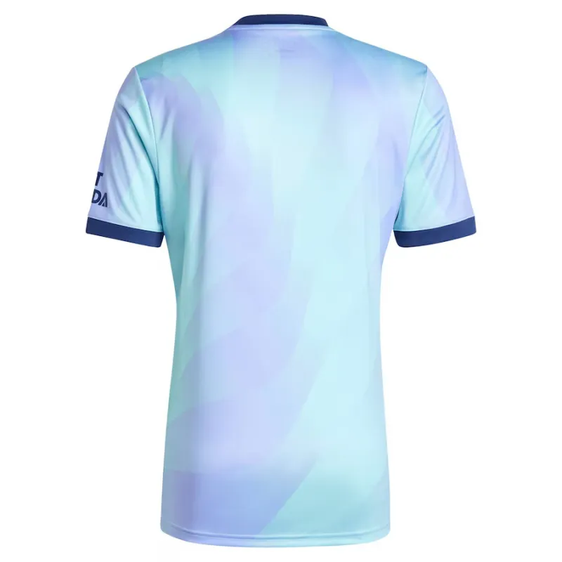 Arsenal 2024/25 Drittes Trikot - Fan-Version (Aquamarinblau)