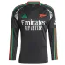 Maillot d'équipe extérieur long manches d'Arsenal 2024/25 - Noir