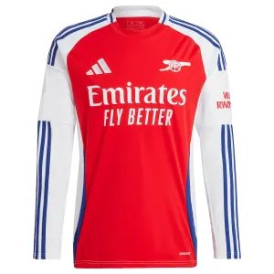 Arsenal 2024/25 Heimtrikot Langarm Replik - Rot