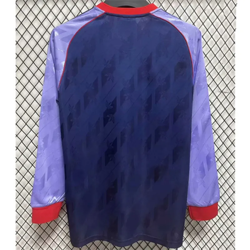 Maglia commemorativa con maniche lunghe di Arsenal 2024/25 - Blu