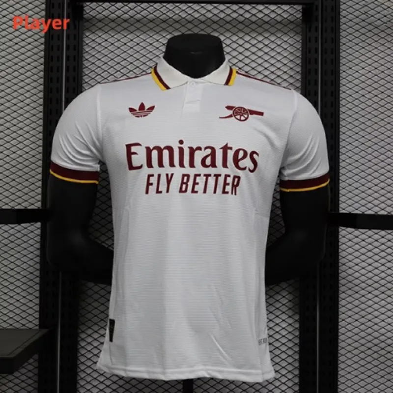 Arsenal 2024/25 Fan-Version Trikot - Weiß