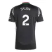 SALIBA Arsenal 2024/25 Auswärts - Replikations - Trikot - Schwarz