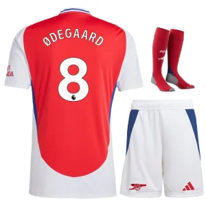 Ødegaard Arsenal 2024/25 Kinder - Heim - Replikations - Trikot - Rot
