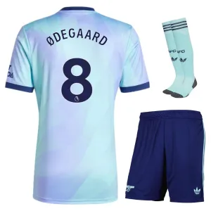 Ødegaard Arsenal 2024/25 Kinder - Drittes Replikations - Trikot - Himmelblau