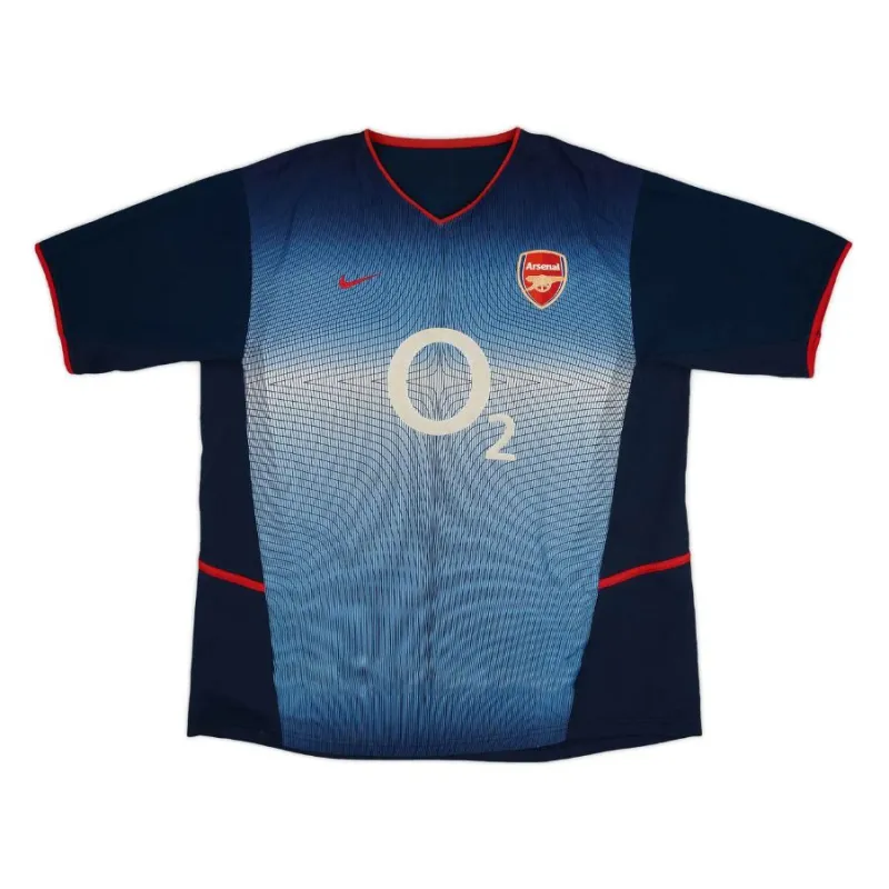 Arsenal 2002/2004 Auswärtstrikot - Blau