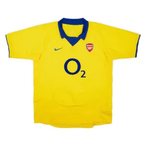 Arsenal 2003/2004 Auswärtstrikot - Gelb