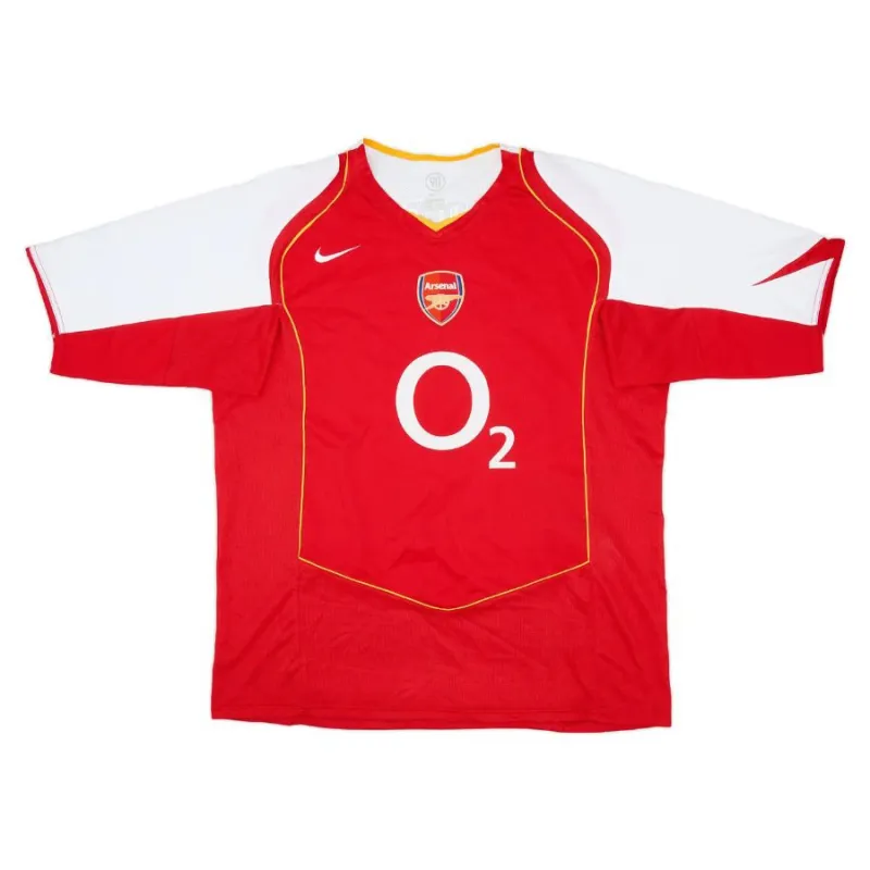 Maillot domicile Henry Arsenal 2004/2005 - Rouge