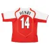 Maillot domicile Henry Arsenal 2004/2005 - Rouge