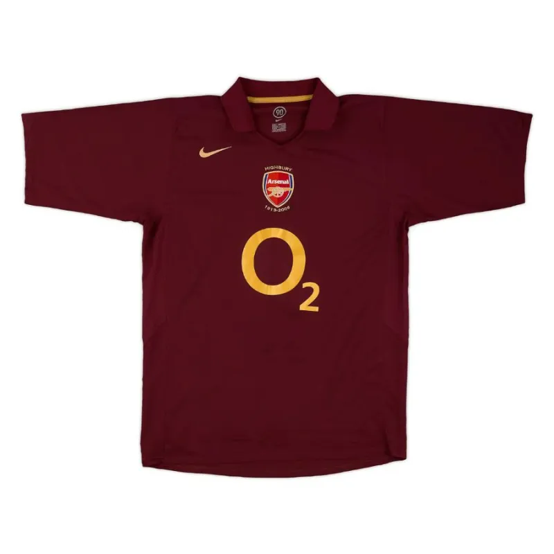 Maillot domicile Henry Arsenal 2005/2006 - Rouge
