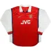 Maillot rétro domicile à manches longues Arsenal 1998/99 - Rouge