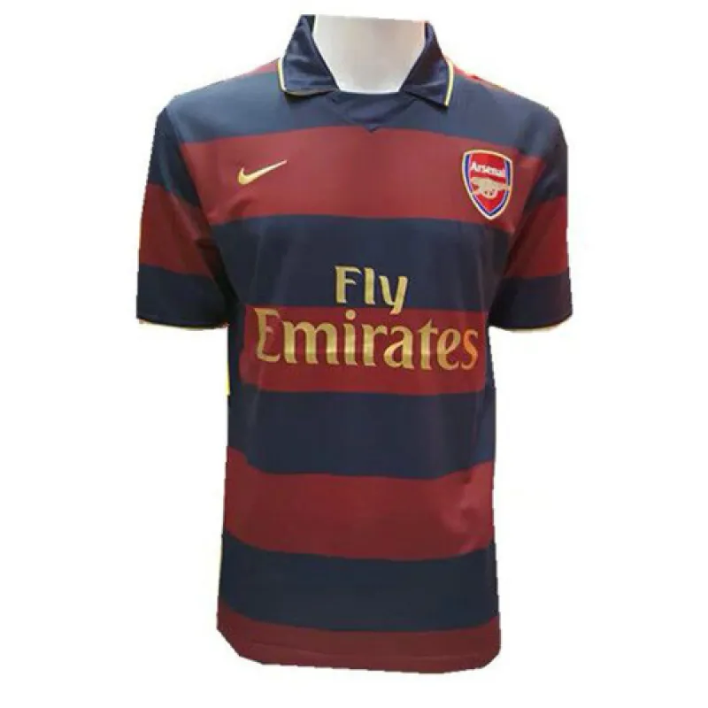Maillot d'extérieur Arsenal 2007/08 - Rouge