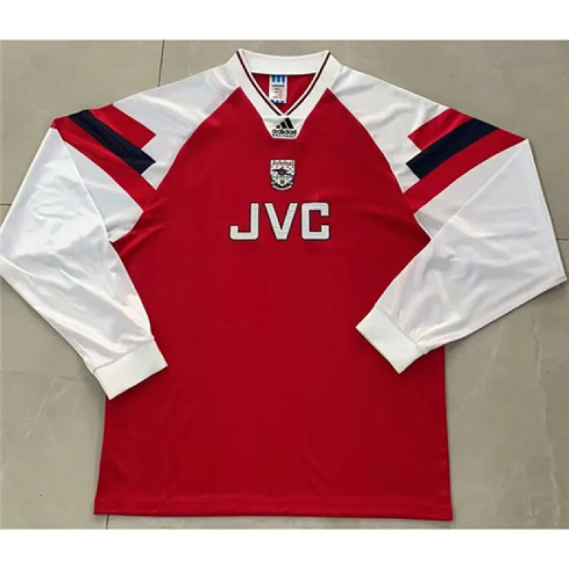 Maillot à manches longues domicile Arsenal 1992/94 - Rouge