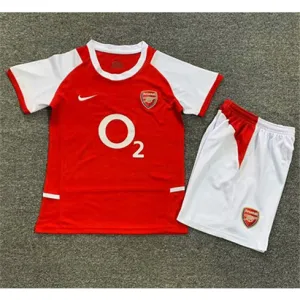 Maglia di casa Arsenal 2002 - 04 bambini - Rossa