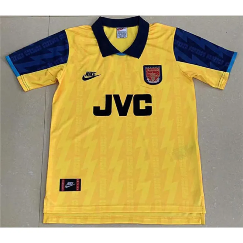 Maillot d'extérieur Arsenal 1994 - Jaune