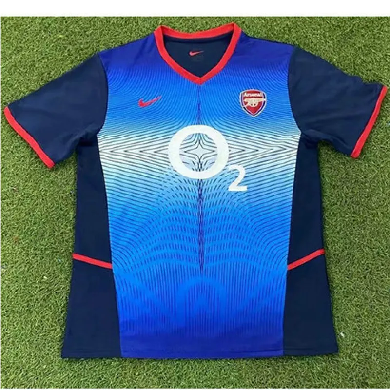 Maglia di trasferta Arsenal 2002/04 - Azzurra