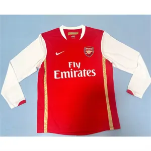 Maglia di casa a maniche lunghe Arsenal 2006/07 - Rossa